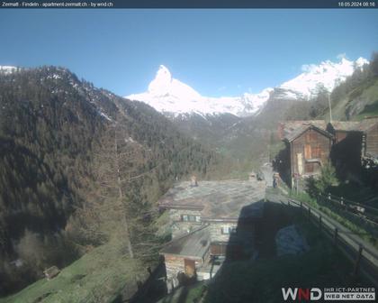 Zermatt: Findeln - Matterhorn