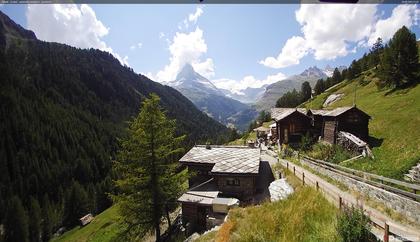 Zermatt: Findeln - Matterhorn