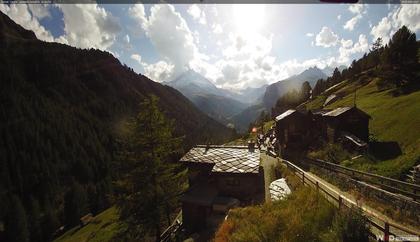 Zermatt: Findeln - Matterhorn