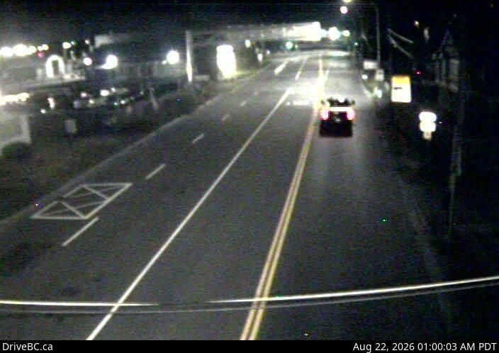 Traffic Cam Sumas › North: Canada/USA border crossing at Hwy 11 and 2nd Ave, looking north