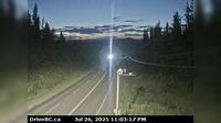 Topley › West: On Hwy , km west of Burns Lake looking west