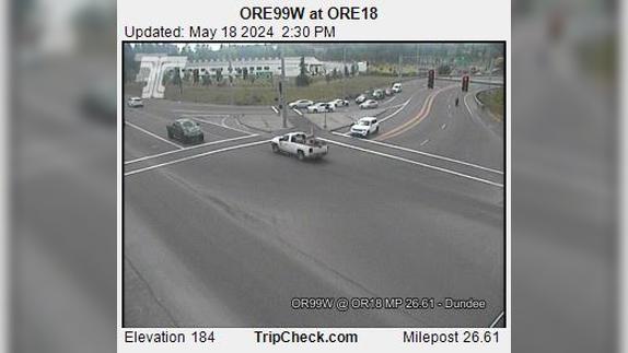 Traffic Cam Dundee: ORE99W at ORE18