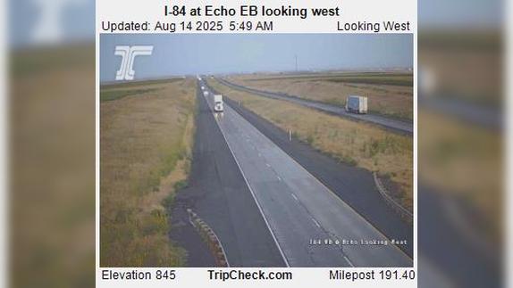 Traffic Cam Echo: I-84 at - EB looking west