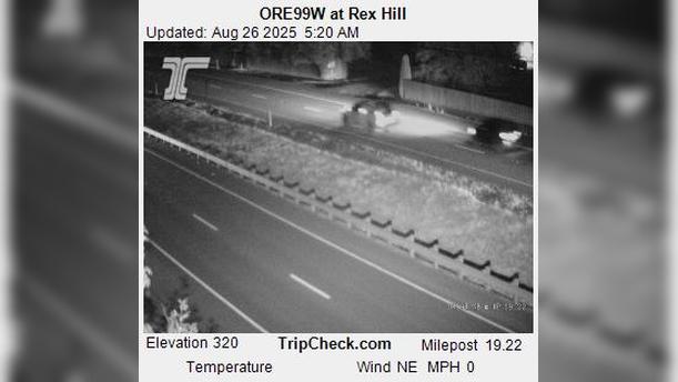 Traffic Cam Durham: ORE99W at Rex Hill