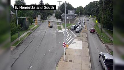 Traffic Cam Rochester: East Henrietta Rd at South Ave