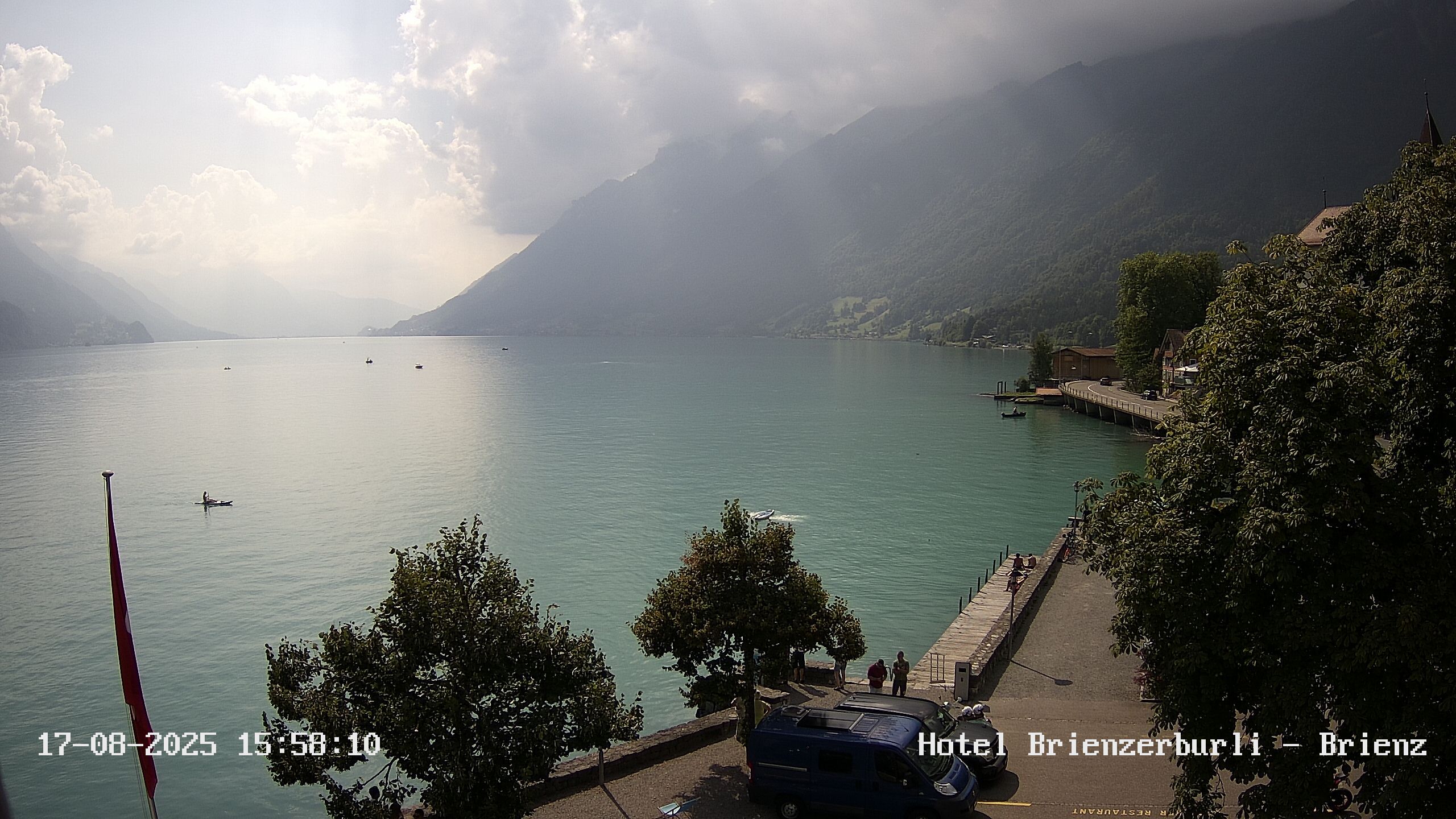 Webcam Brienzersee camping live