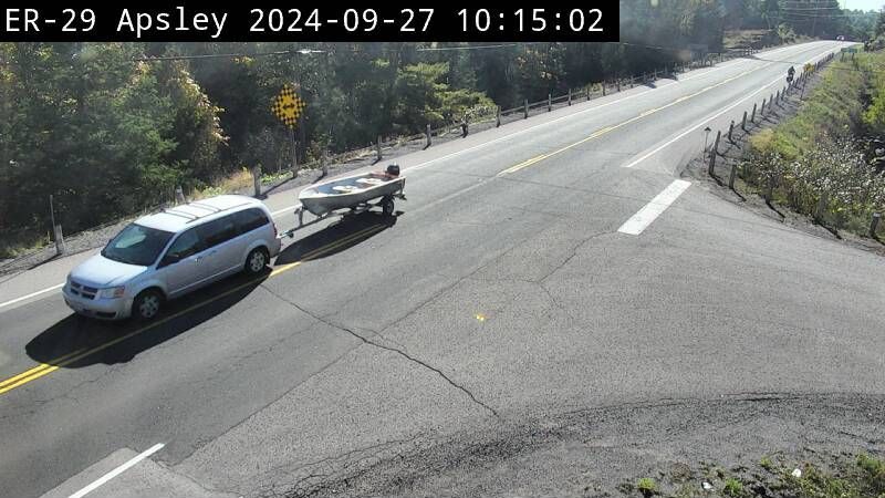 Traffic Cam North Kawartha: Highway 28 near McKay Lake Rd