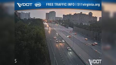 Traffic Cam Alexandria: I-395 - MM 4.5 - NB - Between Seminary Rd and King St