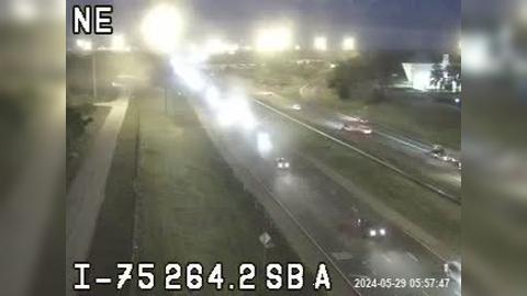 Traffic Cam Temple Terrace Junction: I-75 S of SR-582 - Fowler Ave