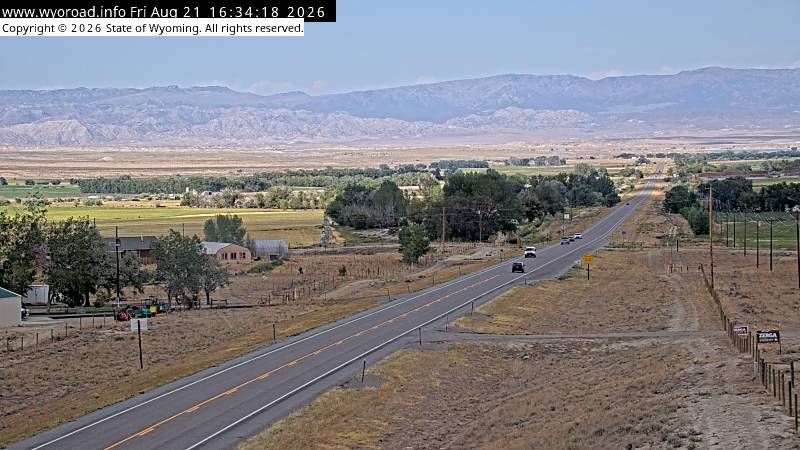 Traffic Cam Niobrara › North: Eleven Mile Hill - NORTH