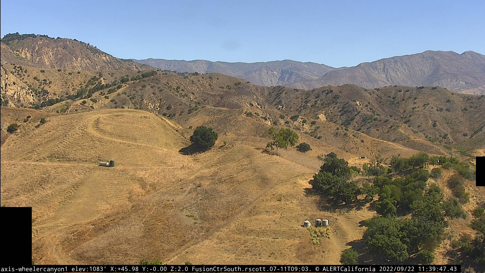 Traffic Cam Santa Paula: Wheeler Canyon