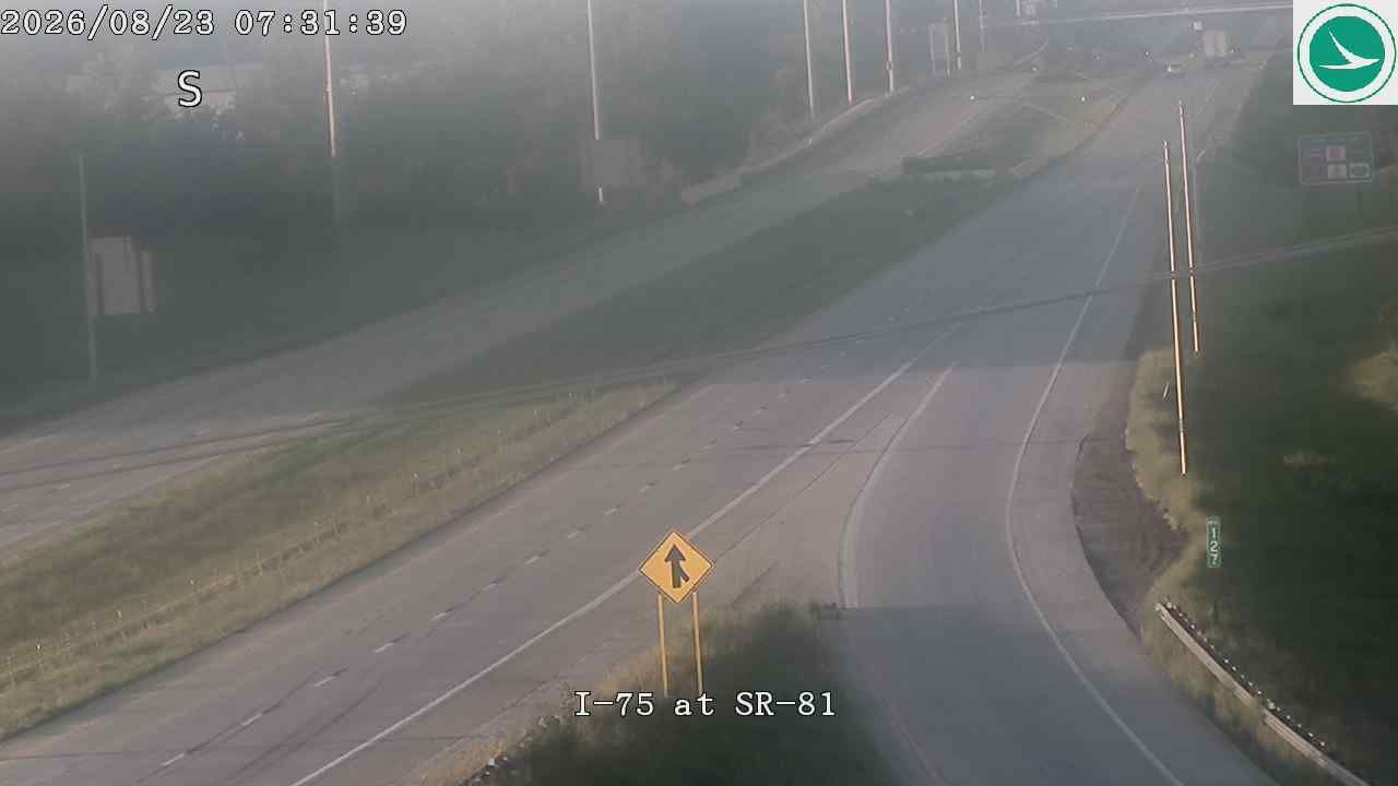 Traffic Cam Lima: I-75 at SR-81