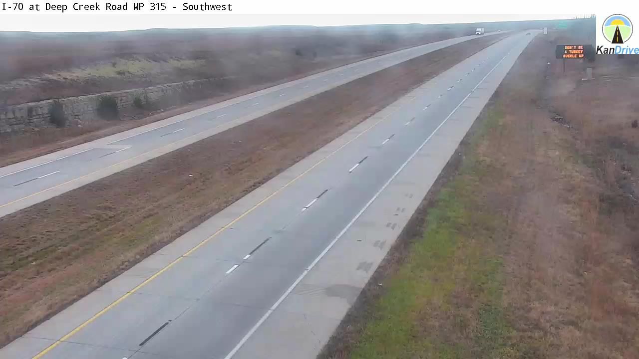 Traffic Cam St. George: I-70 at Deep Creek Road MM 315