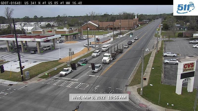 Traffic Cam Jesup: GDOT-CAM-US-.