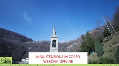 immagine della webcam nei dintorni di Erve: webcam Torre de' Busi