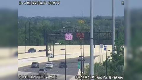 Traffic Cam College Park: I-4 @ MM 86.7-SECURITY WB