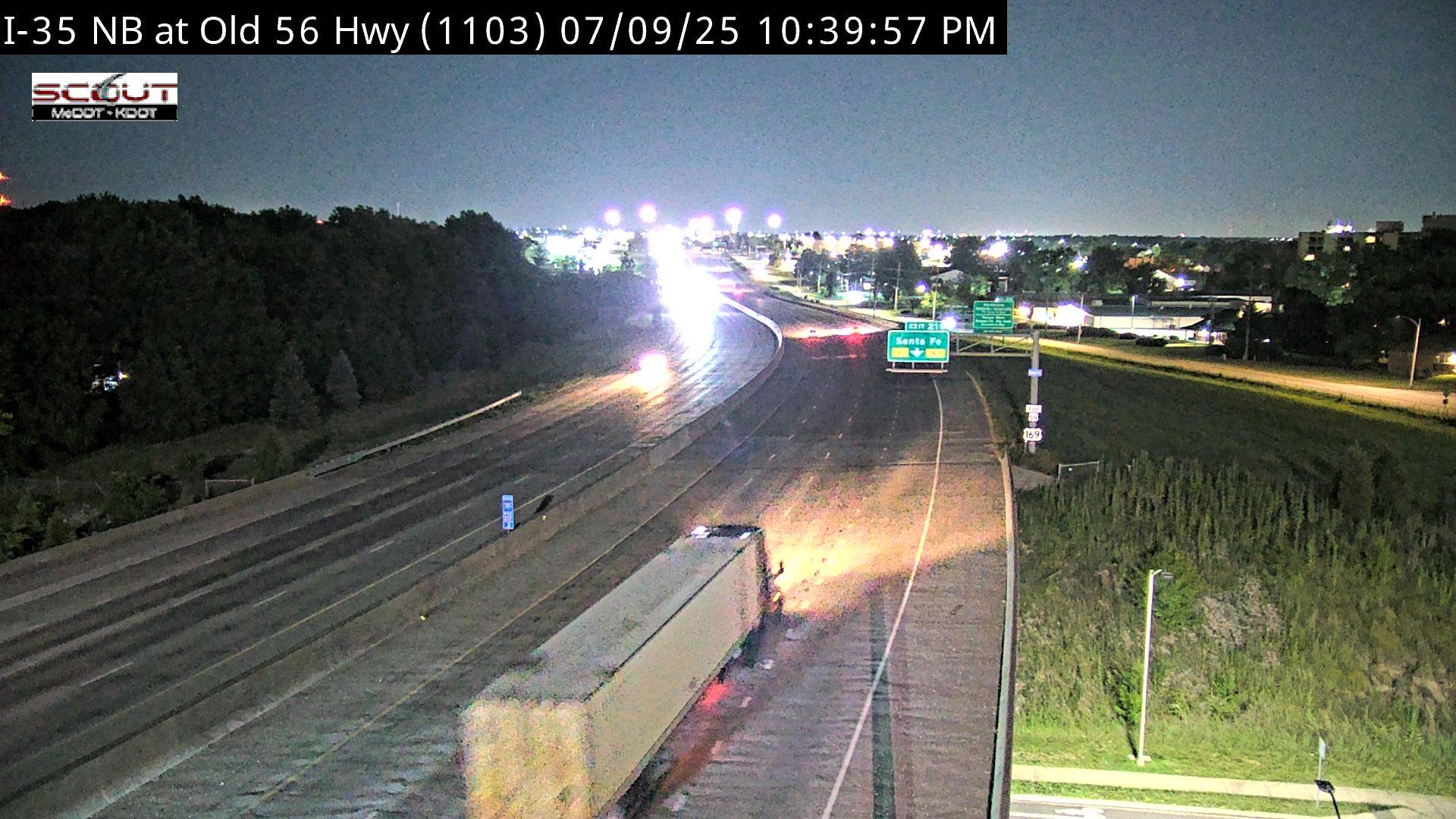 Traffic Cam Olathe: I- N @ Old  Hwy