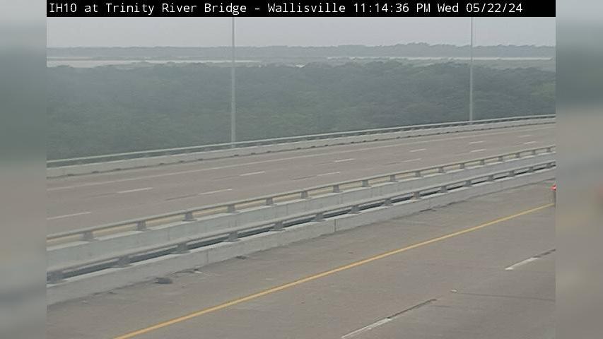 Traffic Cam Wallisville › East: I-10 @ Trinity River Bridge