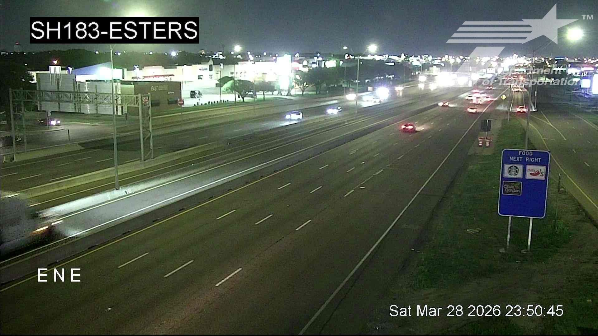 Traffic Cam Irving › East: SH 183 @ Esters