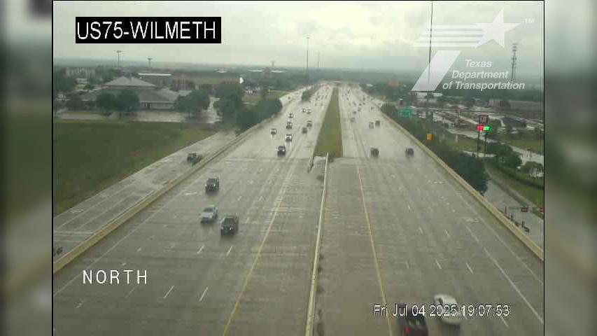 Traffic Cam McKinney › North: US 75 @ Wilmeth