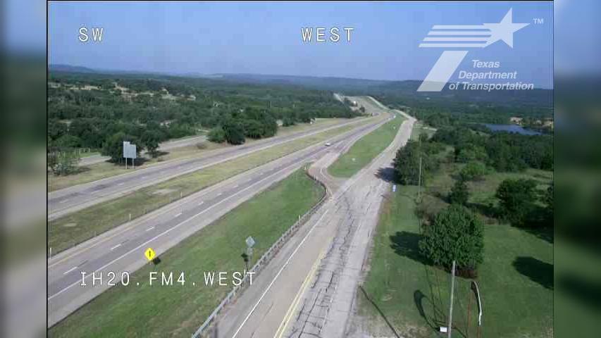 Traffic Cam Santo › East: I-20 @ FM4 West