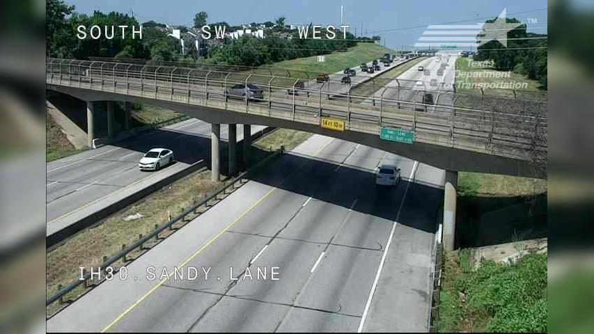 Traffic Cam Fort Worth › East: I-30 @ Sandy Lane