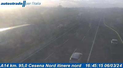 immagine della webcam nei dintorni di Roncofreddo: webcam Cesena
