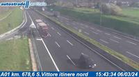 Cassino: A01 km. 678,6 S.Vittore itinere nord - Current