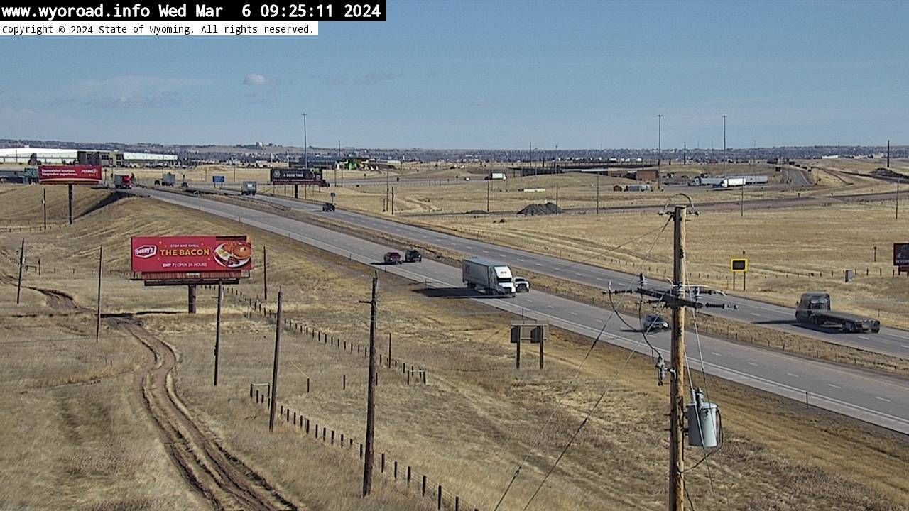 Traffic Cam Speer › North: Wyo Hill - NORTH