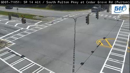 Traffic Cam Union City: 114088--2