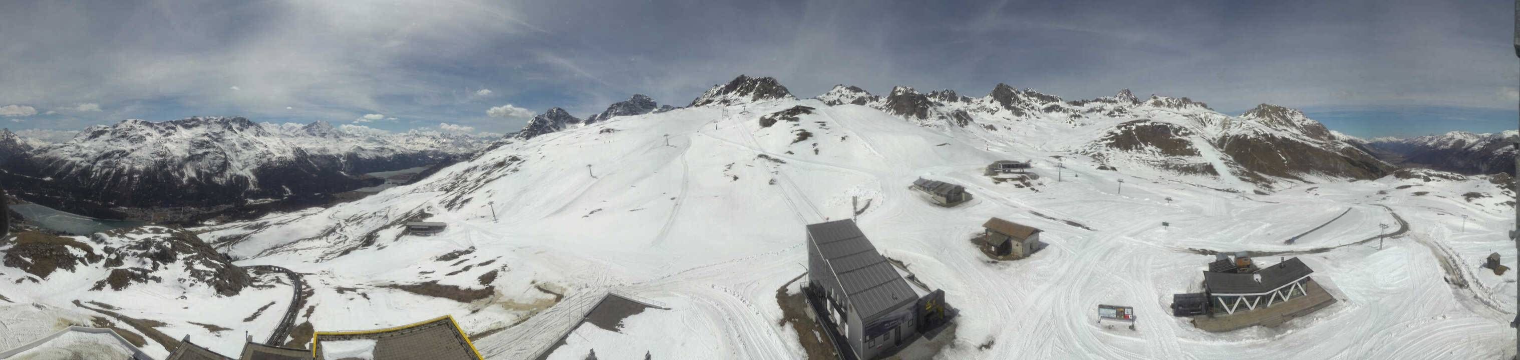 Sankt Moritz: Corviglia Panorama