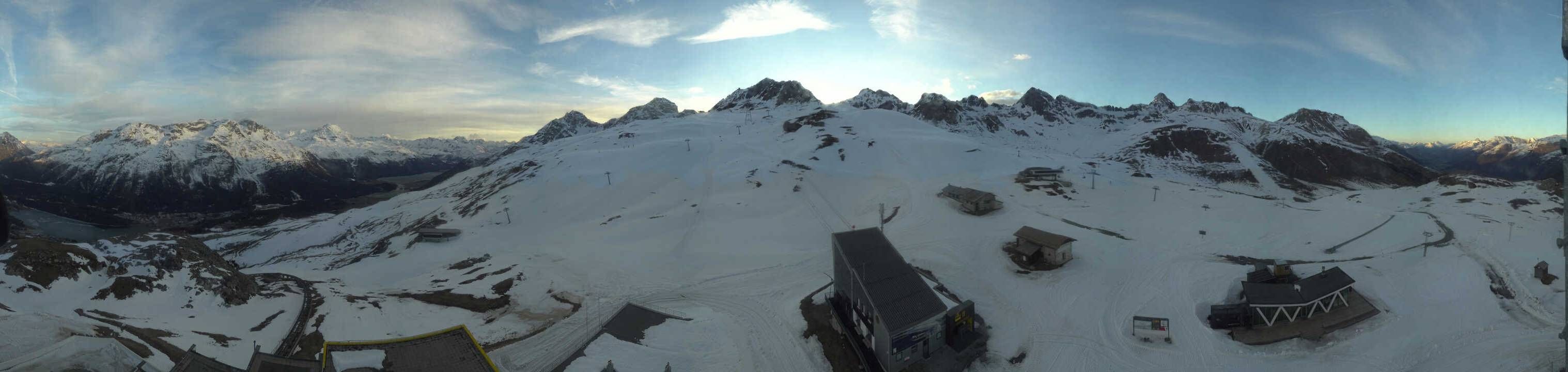 Sankt Moritz: Corviglia Panorama