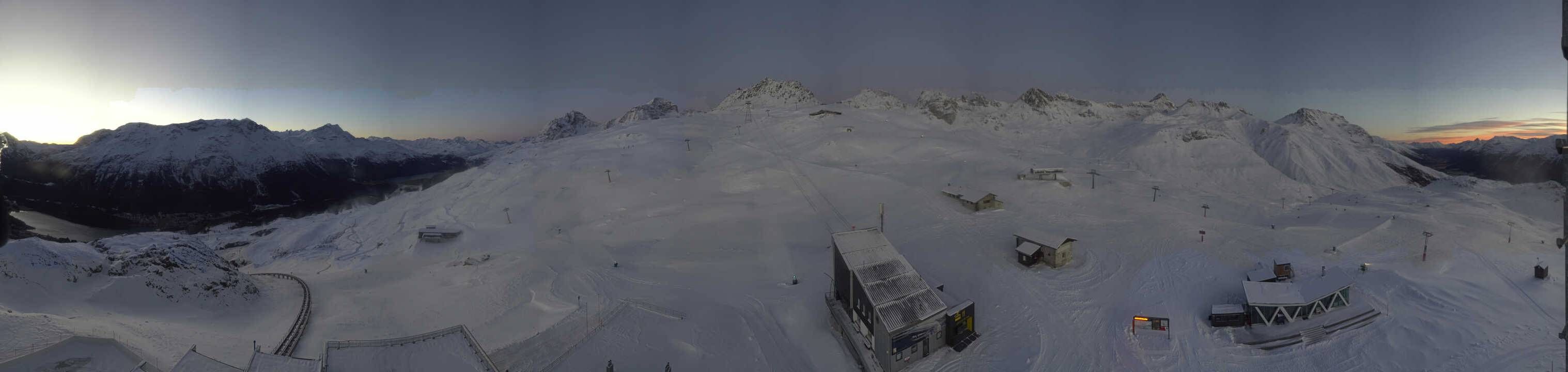 Sankt Moritz: Corviglia Panorama