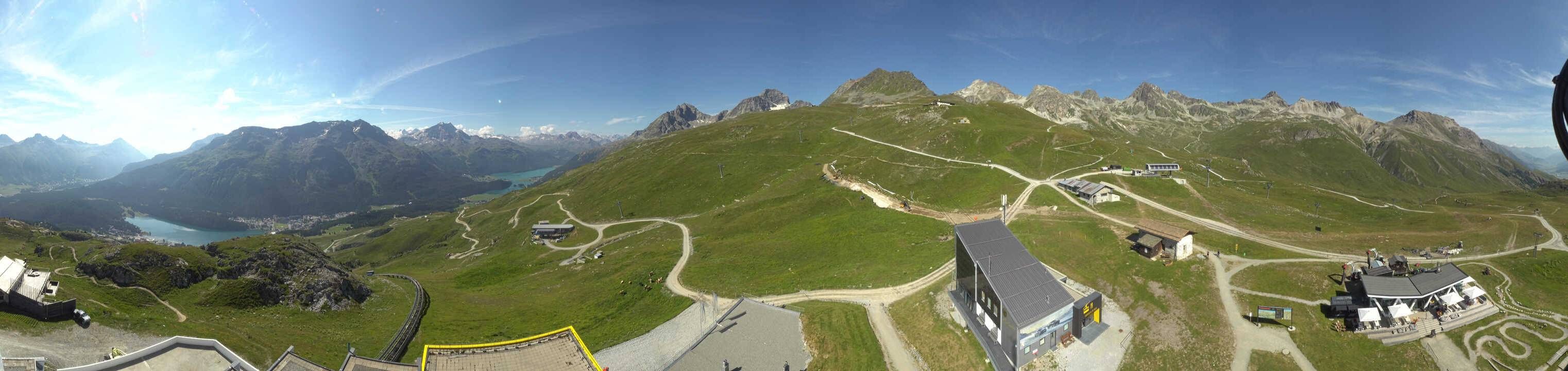 Sankt Moritz: Corviglia Panorama