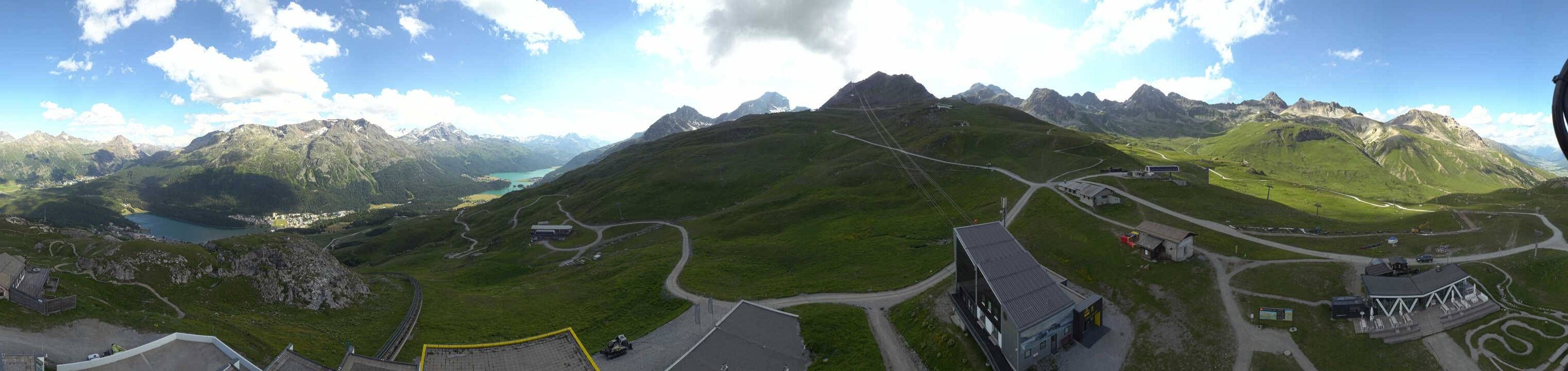 Sankt Moritz: Corviglia Panorama
