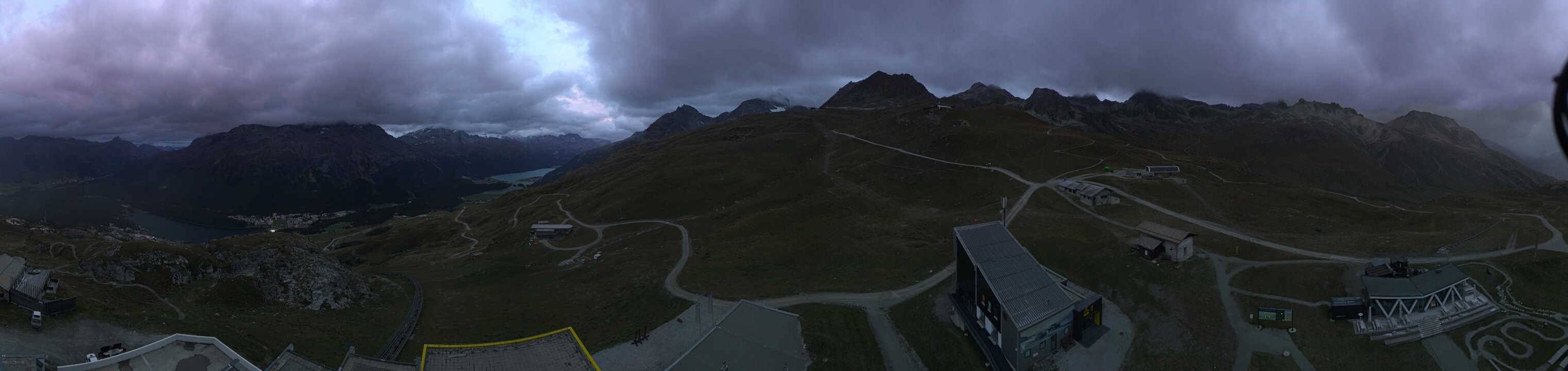 Sankt Moritz: Corviglia Panorama