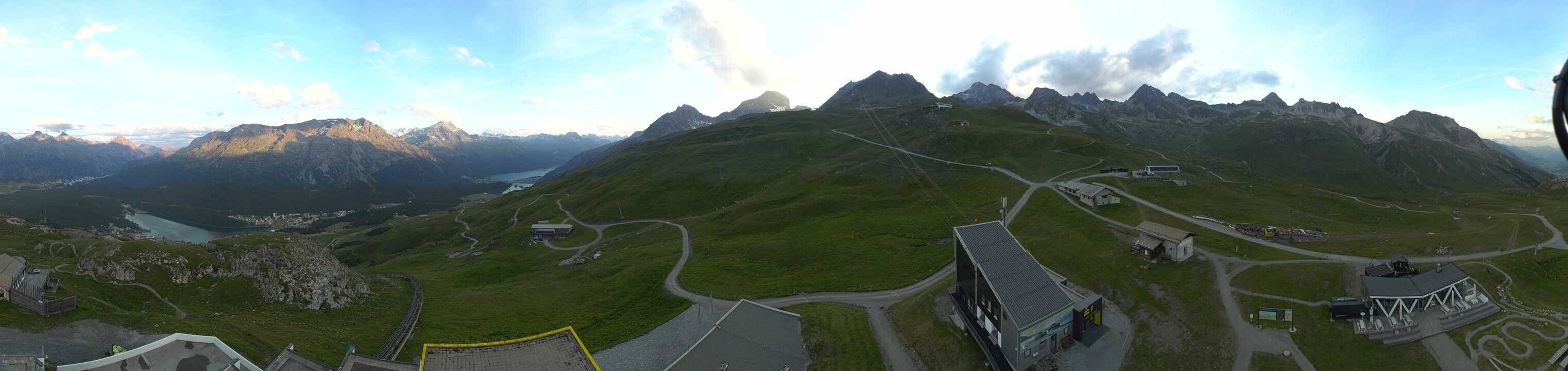 Sankt Moritz: Corviglia Panorama