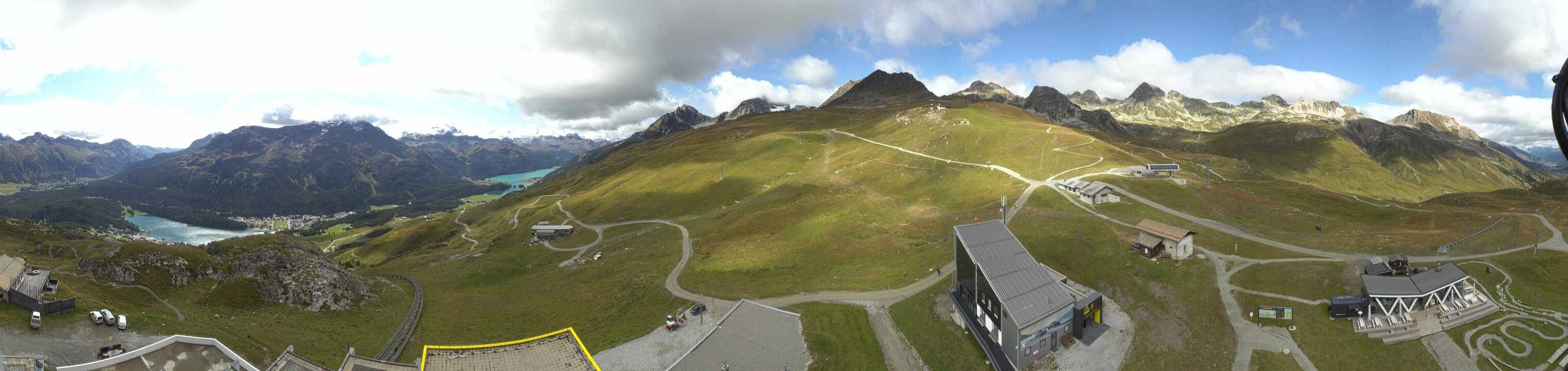 Sankt Moritz: Corviglia Panorama