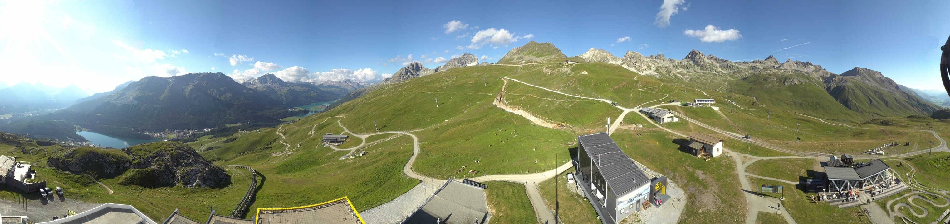 Sankt Moritz: Corviglia Panorama