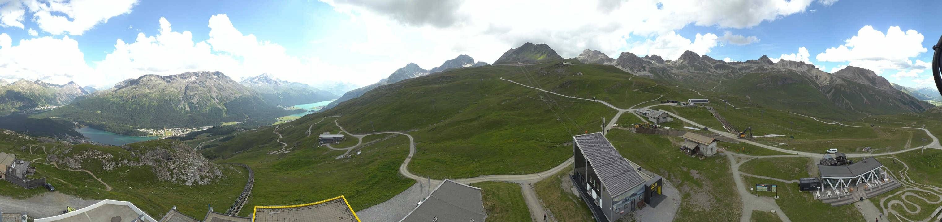 Sankt Moritz: Corviglia Panorama