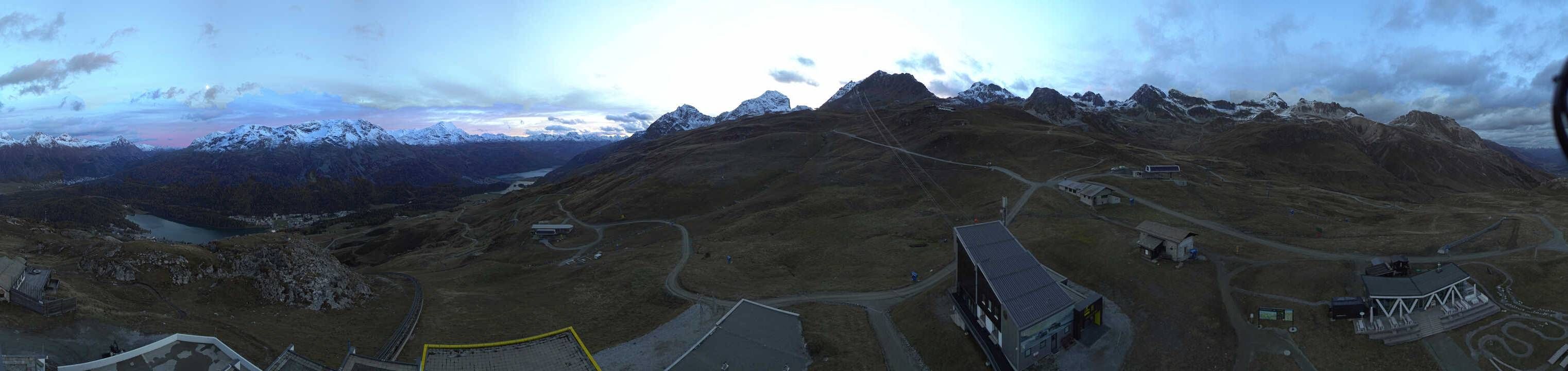 Sankt Moritz: Corviglia Panorama