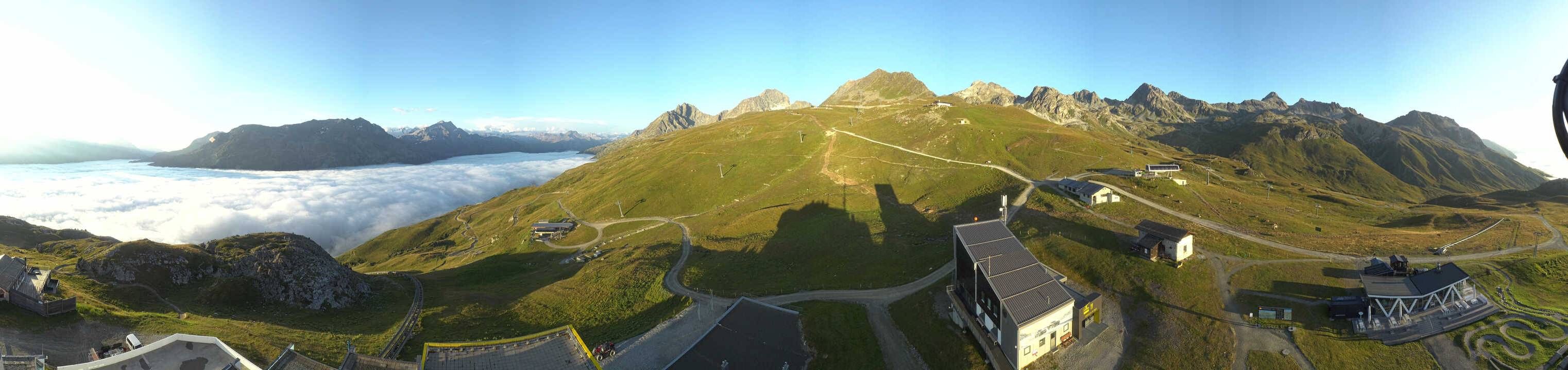 Sankt Moritz: Corviglia Panorama