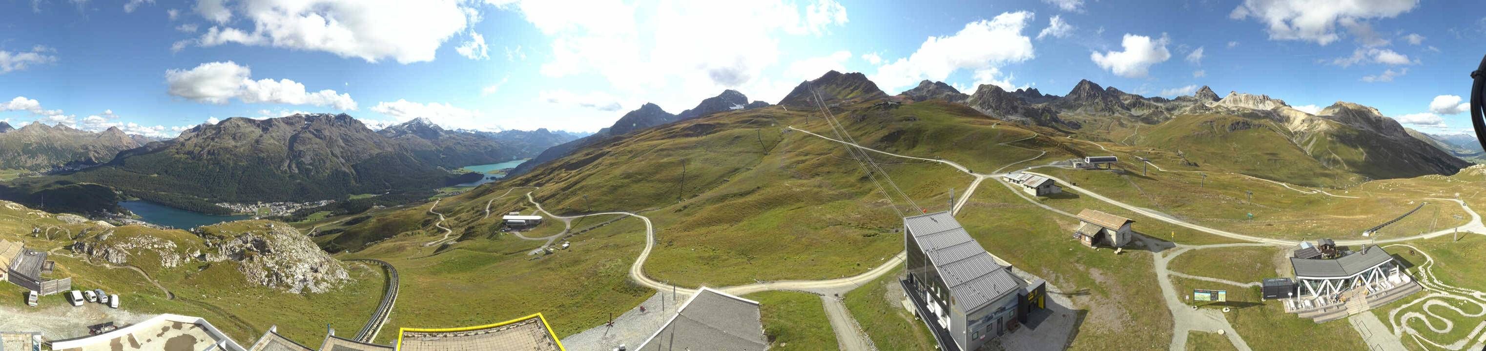 Sankt Moritz: Corviglia Panorama