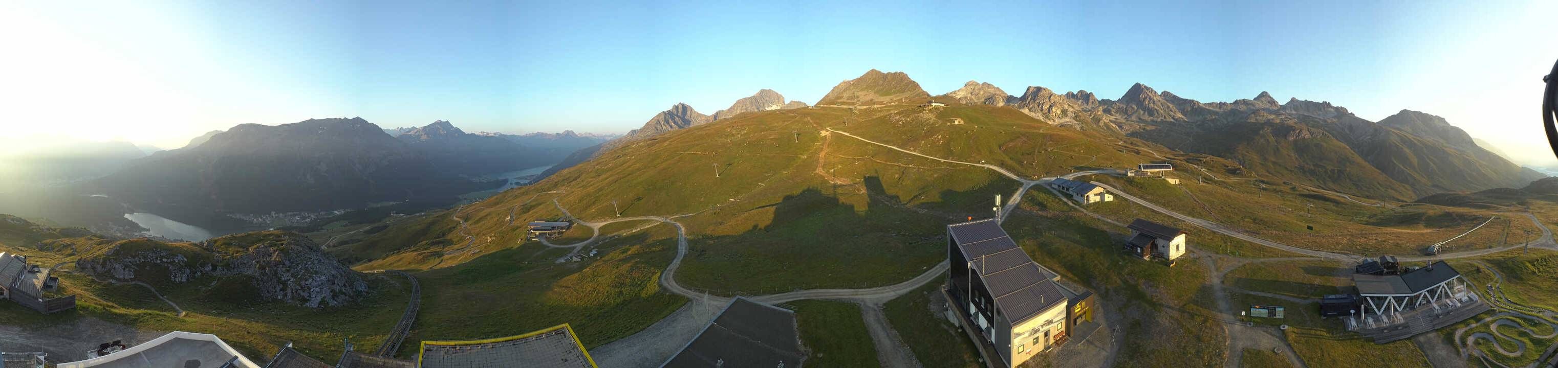 Sankt Moritz: Corviglia Panorama