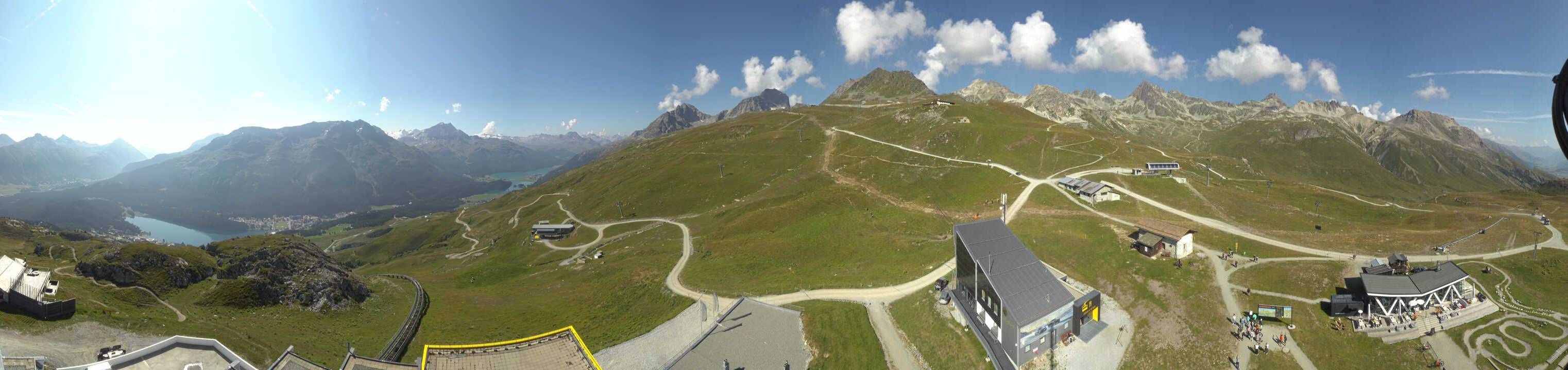 Sankt Moritz: Corviglia Panorama