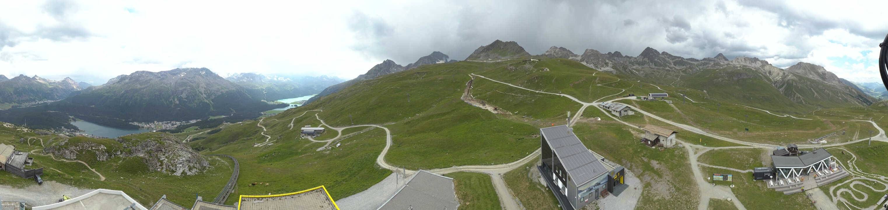 Sankt Moritz: Corviglia Panorama