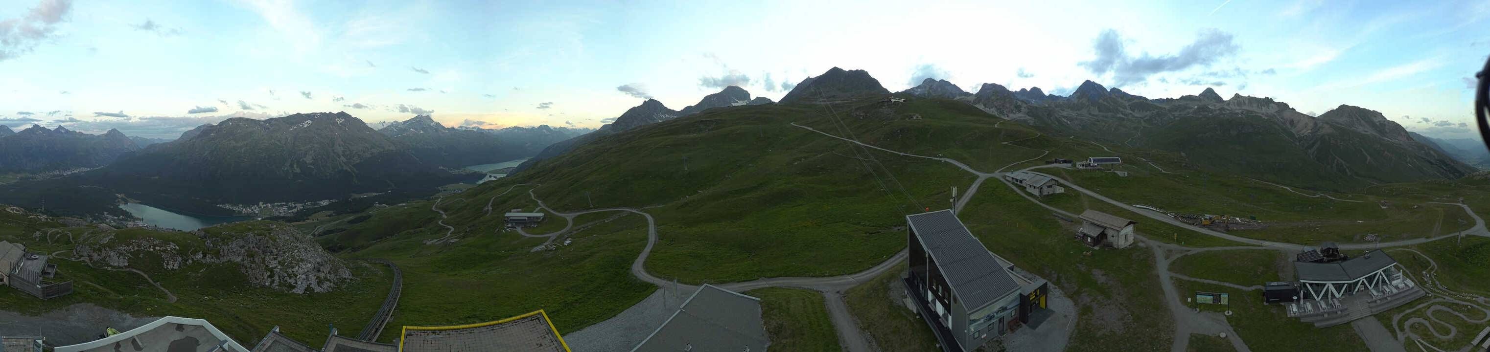 Sankt Moritz: Corviglia Panorama