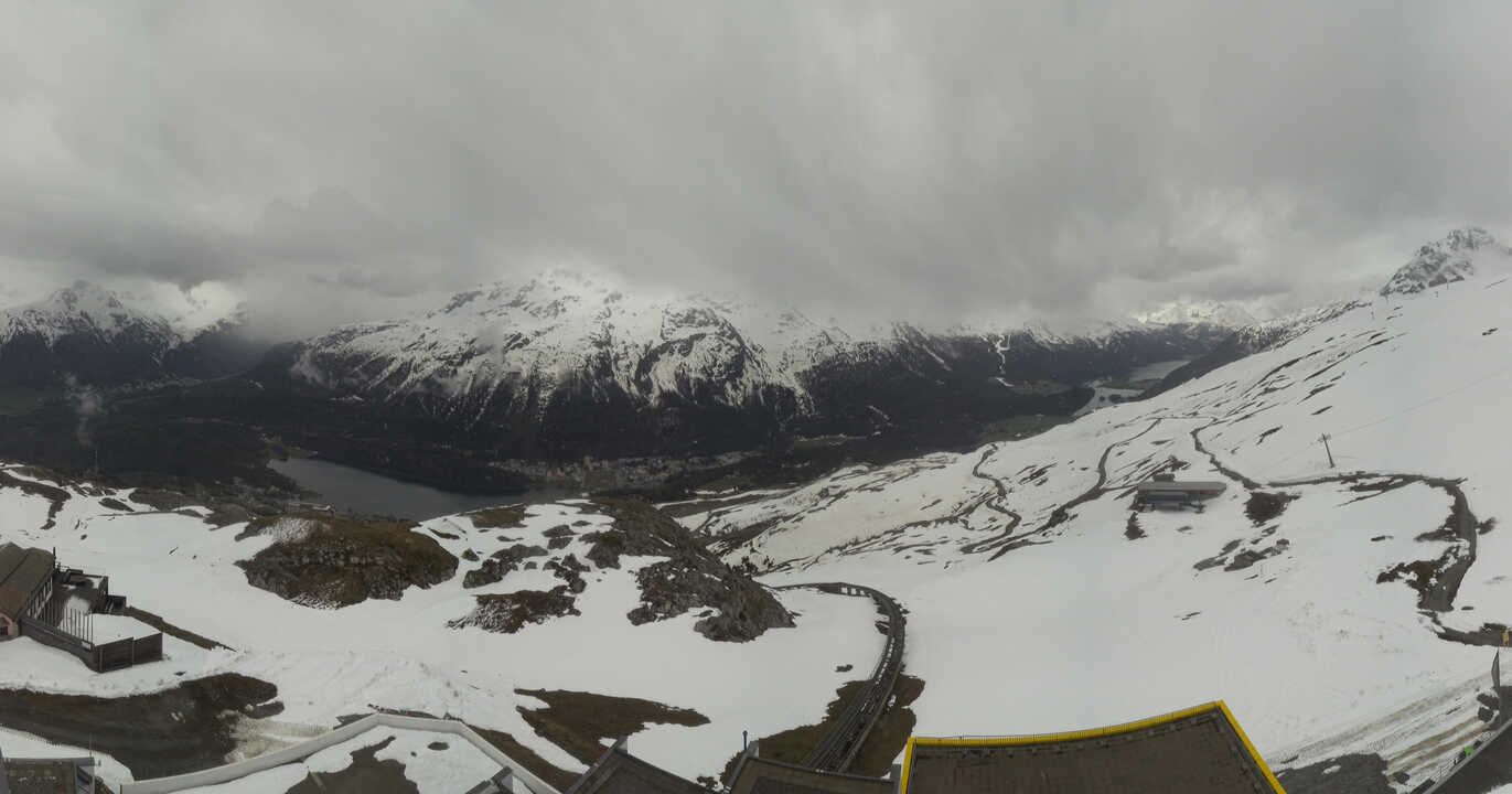 Sankt Moritz: Corviglia Panorama