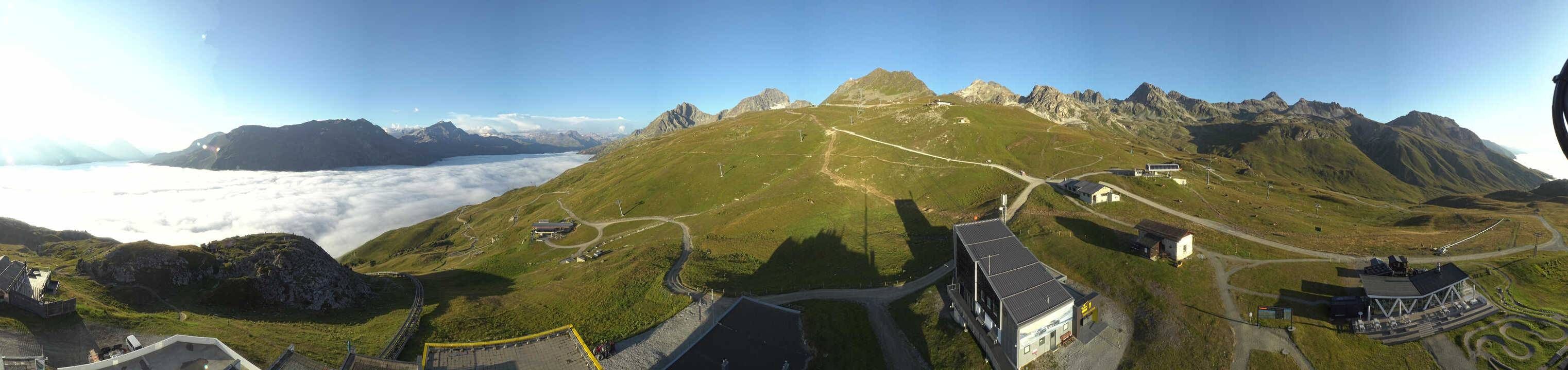 Sankt Moritz: Corviglia Panorama