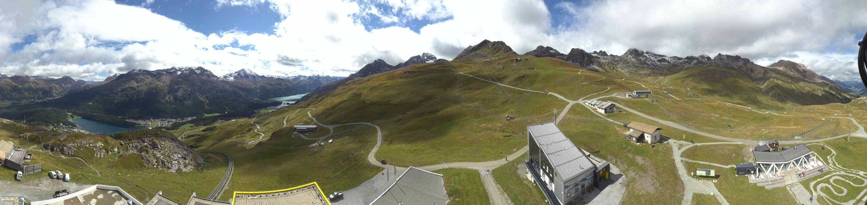 Sankt Moritz: Corviglia Panorama